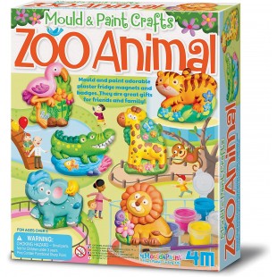 4M Mould & Paint - Zoo Animal